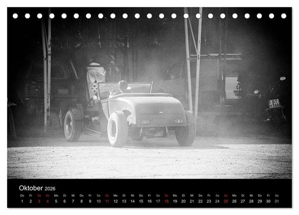 Produktbild: Hot Rods (Tischkalender 2026 DIN A5 quer), CALVENDO Monatskalender