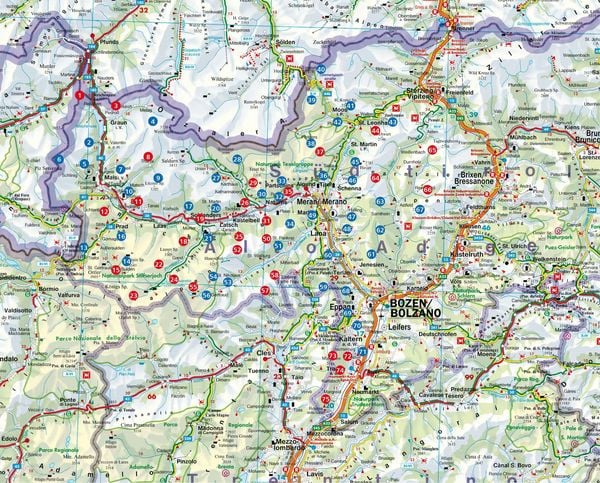 Produktbild: ROTHER Wanderbuch Leichte Wanderungen S&uuml;dtirol - Vinschgau, Meraner und Bozner Land