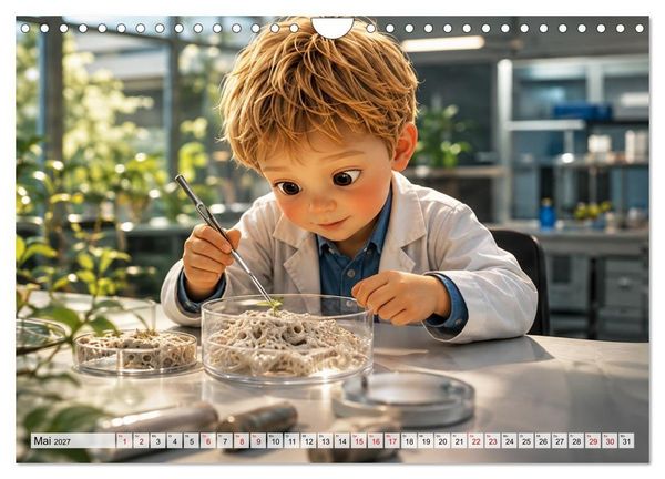 Produktbild: Patrick, Forscher mit Herz (Wandkalender 2027 DIN A4 quer), CALVENDO Monatskalender