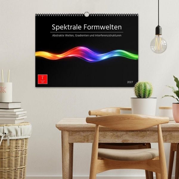 Produktbild: Spektrale Formwelten (Wandkalender 2027 DIN A3 quer), CALVENDO Monatskalender