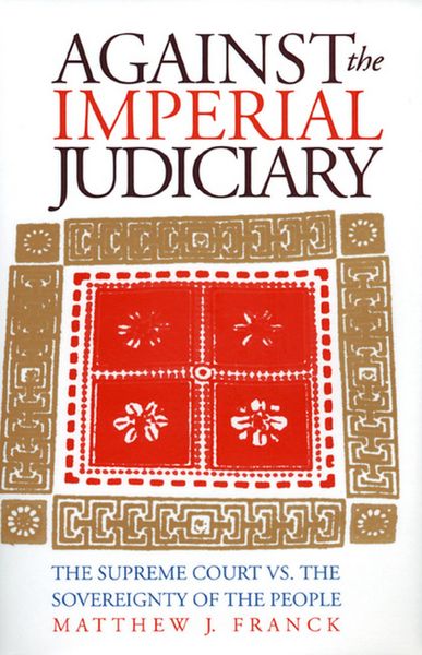 Produktbild: Against the Imperial Judiciary