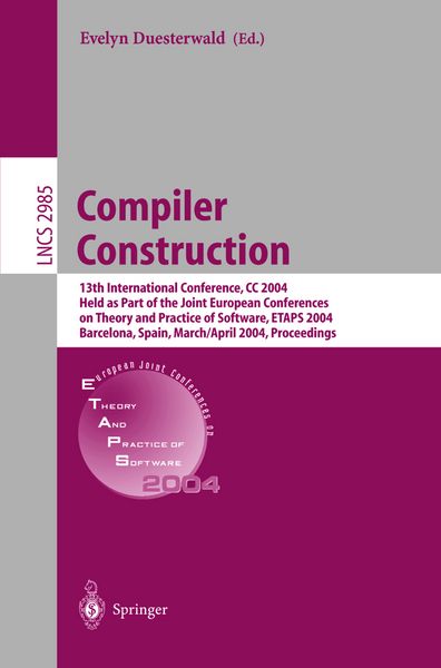 Produktbild: Compiler Construction