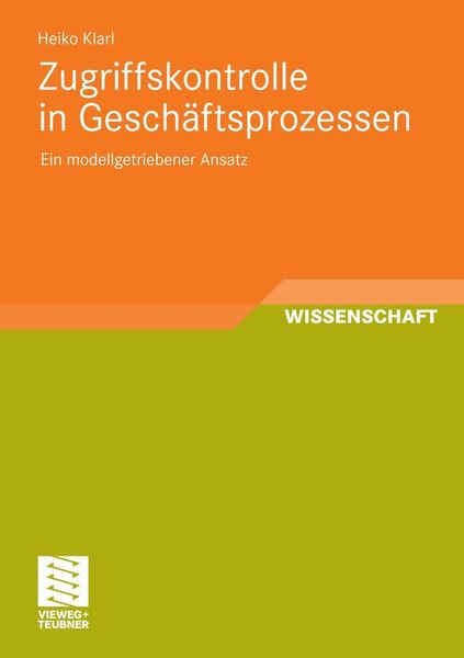Produktbild: Zugriffskontrolle in Gesch&auml;ftsprozessen