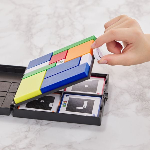 Produktbild: Rubik&rsquo;s Gridlock - spannendes Knobelspiel mit 88 Aufgaben