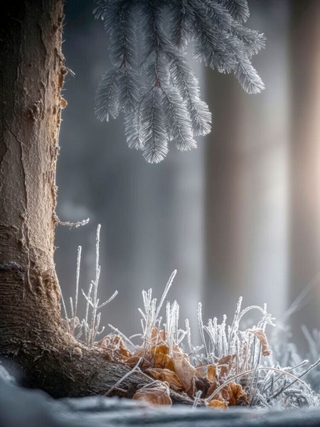 Produktbild: CALVENDO Puzzle Glitzernde Eiskristalle zieren die Natur | 1000 Teile Lege-Gr&ouml;&szlig;e 64x48cm Foto-Puzzle f&uuml;r gl&uuml;ckliche Stunden