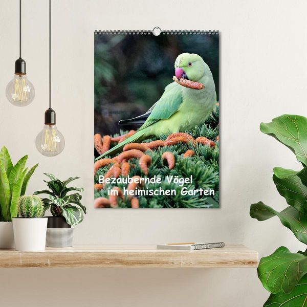 Produktbild: Bezaubernde V&ouml;gel im heimischen Garten (Wandkalender 2026 DIN A3 hoch), CALVENDO Monatskalender