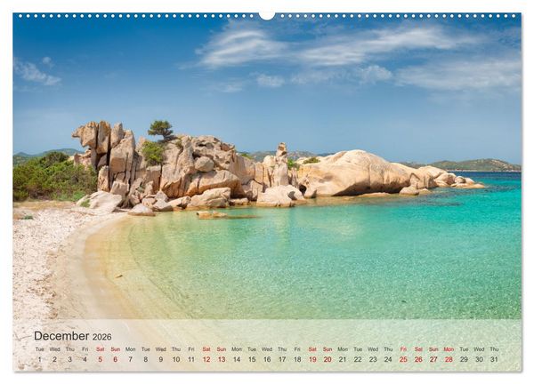 Produktbild: Wonderful Sardinia (Wall Calendar 2026 DIN A2 landscape), CALVENDO 12 Month Wall Calendar