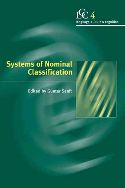 Produktbild: Systems of Nominal Classification
