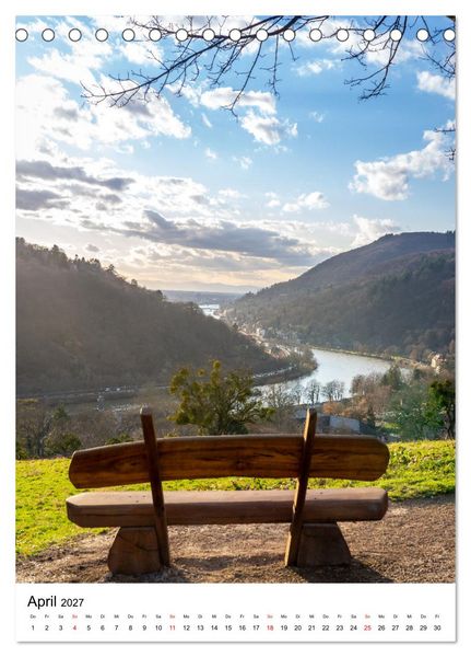 Produktbild: Heidelberg - Deutschlands romantisches Highlight (Tischkalender 2027 DIN A5 hoch), CALVENDO Monatskalender
