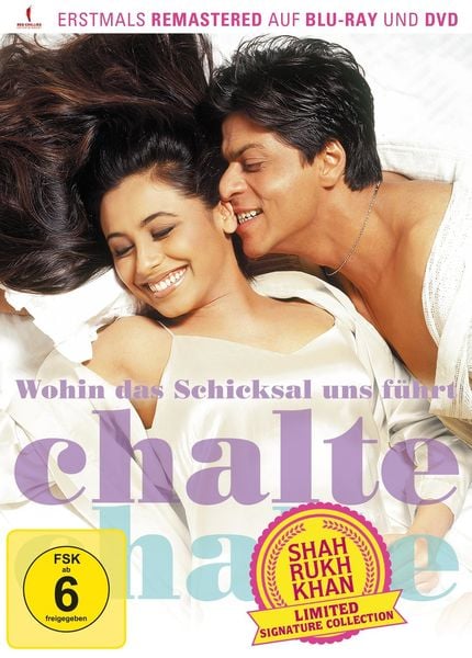 Wohin das Schicksal uns führt – Chalte Chalte (Shah Rukh Khan Signature Collection) (limitiert) (+ DVD)