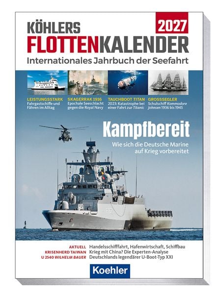 Produktbild: K&ouml;hlers FlottenKalender 2027