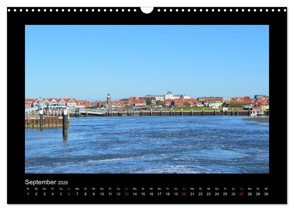Produktbild: Juist &ndash; Insel im Wattenmeer (Wandkalender 2026 DIN A3 quer), CALVENDO Monatskalender