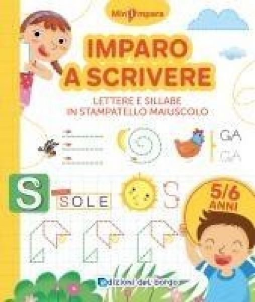 Produktbild: Imparo a scrivere. Tratti, segni, cornicette. Mini impara