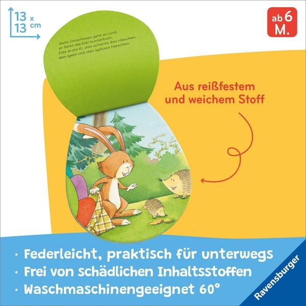 Produktbild: Mein Knuddel-Knautsch-Buch: Frohe Ostern