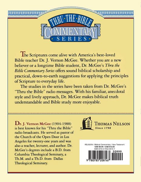 Produktbild: Thru the Bible Vol. 51: The Epistles (Hebrews 1-7)