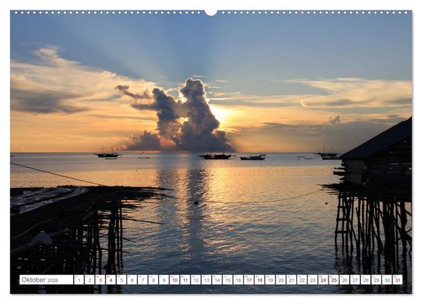 Produktbild: Indonesien pur und sch&ouml;n (Wandkalender 2026 DIN A2 quer), CALVENDO Monatskalender