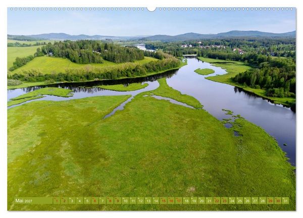 Produktbild: Zauber des B&ouml;hmerwalds. Stille Sch&ouml;nheit im Westen Tschechiens (hochwertiger Premium Wandkalender 2027 DIN A2 quer), Kunstdruck in Hochglanz