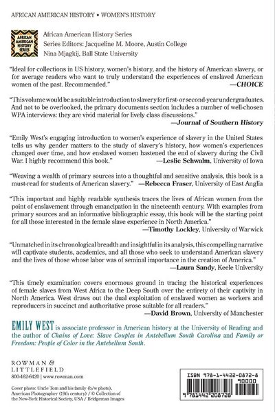 Produktbild: Enslaved Women in America