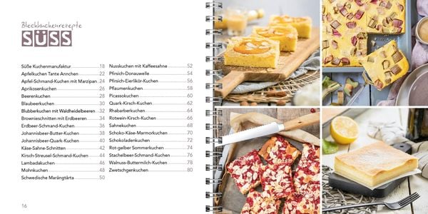 Produktbild: Blechkuchen: s&uuml;&szlig; und herzhaft