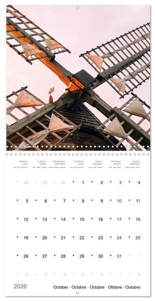 Produktbild: Les tr&eacute;sors de l'Armor (Calendrier mural carr&eacute; 2026 30x30 cm) Calendrier double avec une page pour vos prises de notes