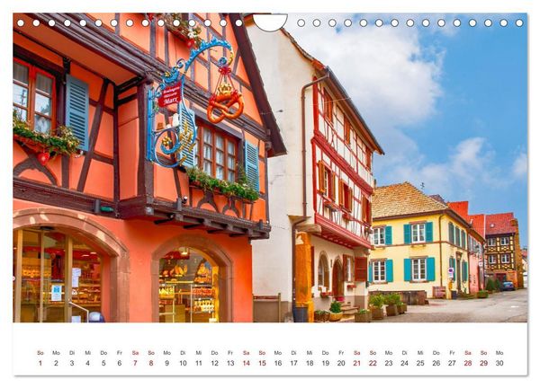Produktbild: Eguisheim - M&auml;rchendorf im Elsass (Wandkalender 2026 DIN A4 quer), CALVENDO Monatskalender