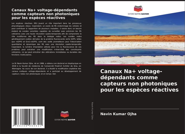 Produktbild: Canaux Na+ voltage-d&eacute;pendants comme capteurs non photoniques pour les esp&egrave;ces r&eacute;actives