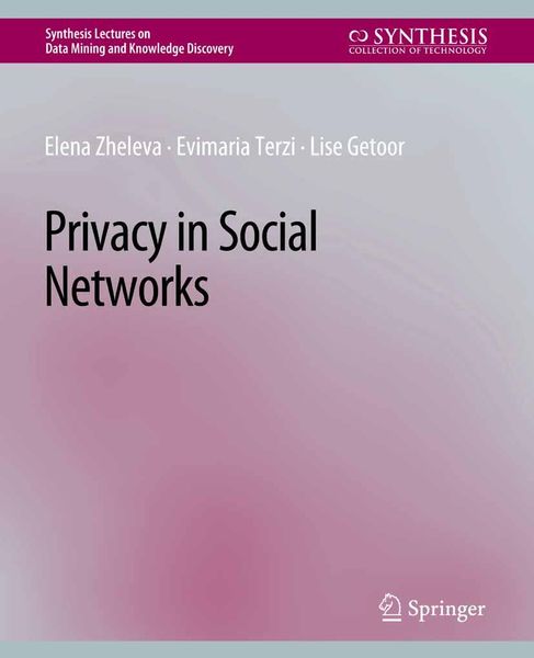 Produktbild: Privacy in Social Networks