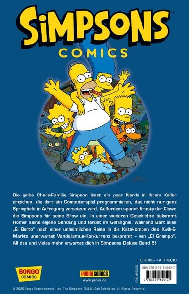 Produktbild: Die Simpsons Comics Deluxe