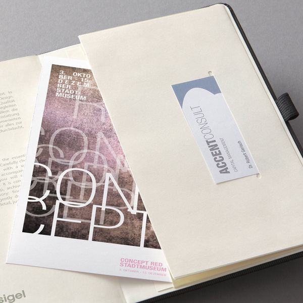 Produktbild: SIGEL C2710 Tageskalender Conceptum 2027, ca. A5, Hardcover, schwarz