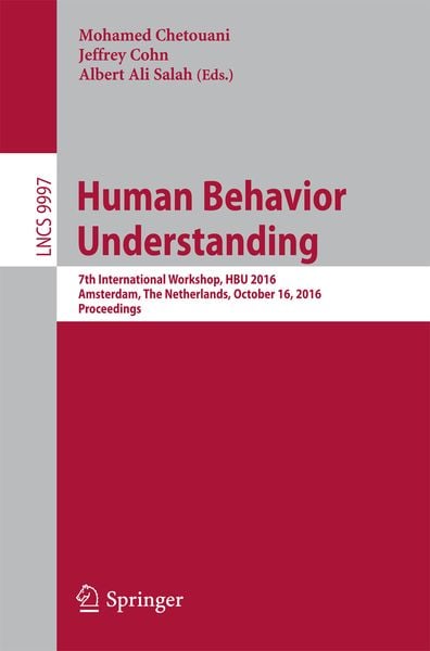 Produktbild: Human Behavior Understanding