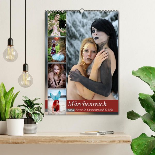 Produktbild: M&auml;rchenreich (Wandkalender 2026 DIN A2 hoch), CALVENDO Monatskalender