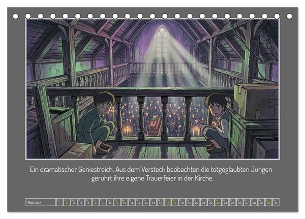 Produktbild: Die Freiheit am Mississippi (Tischkalender 2027 DIN A5 quer), CALVENDO Monatskalender