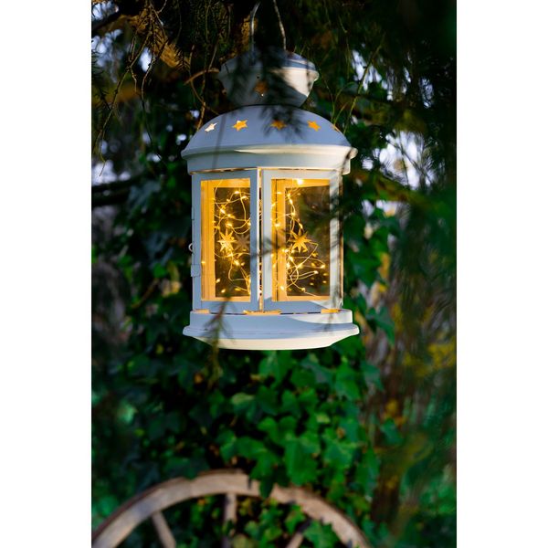 Produktbild: Idena Lichterkette 100 Micro LED warmwei&szlig; 6h Timer 10,2m