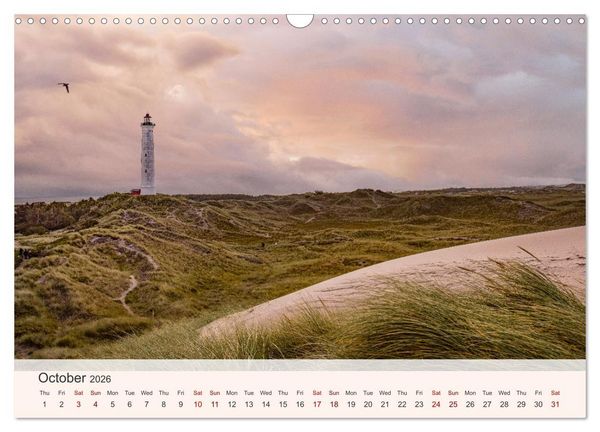 Produktbild: The Charm of Denmark's North Sea (Wall Calendar 2026 DIN A3 landscape), CALVENDO 12 Month Wall Calendar