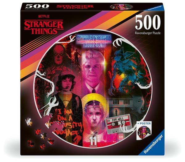 Produktbild: Erwachsenenpuzzle 500 Teile - Stranger Things - Freunde l&uuml;gen nicht