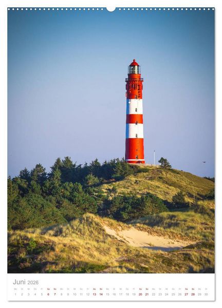 Produktbild: Amrum - Das Gesicht der Nordsee (hochwertiger Premium Wandkalender 2026 DIN A2 hoch), Kunstdruck in Hochglanz