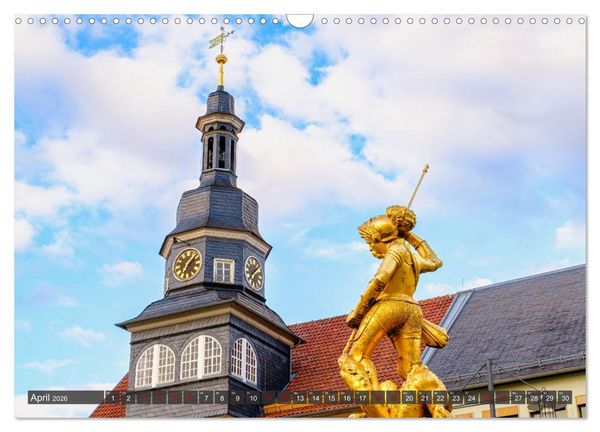 Produktbild: Ein Blick auf die Wartburgstadt Eisenach (Wandkalender 2026 DIN A3 quer), CALVENDO Monatskalender