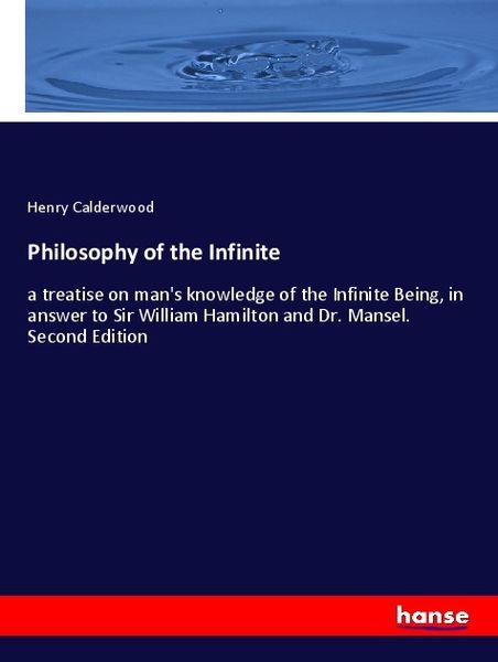 Produktbild: Philosophy of the Infinite