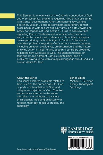 Produktbild: Catholicism and the Problem of God