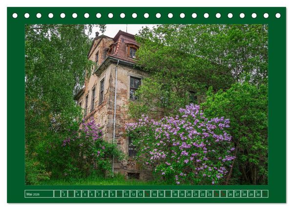 Produktbild: Romantische Ruinen (Tischkalender 2026 DIN A5 quer), CALVENDO Monatskalender