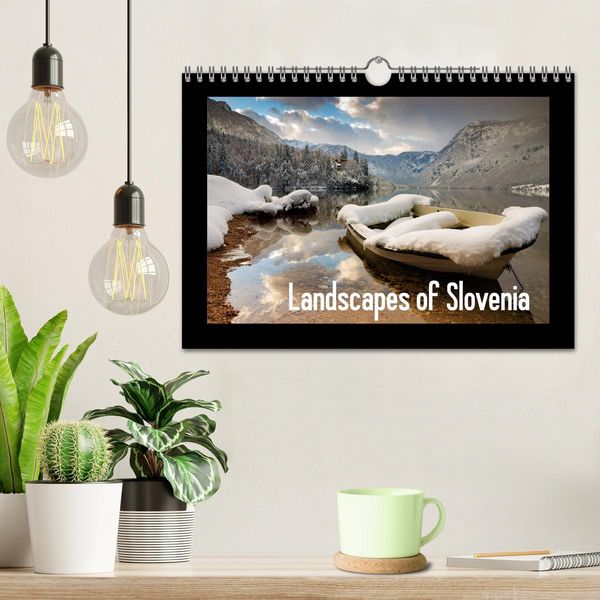 Produktbild: Landscapes of Slovenia (Wall Calendar 2026 DIN A4 landscape), CALVENDO 12 Month Wall Calendar