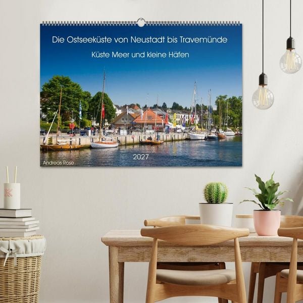 Produktbild: Die Ostseek&uuml;ste von Neustadt bis Travem&uuml;nde (Wandkalender 2027 DIN A2 quer), CALVENDO Monatskalender
