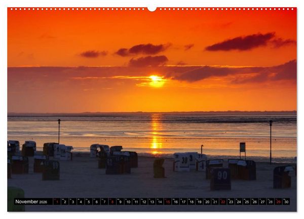 Produktbild: Neuharlingersiel - Ostfrieslands sch&ouml;nstes Hafenst&auml;dtchen (hochwertiger Premium Wandkalender 2026 DIN A2 quer), Kunstdruck in Hochglanz