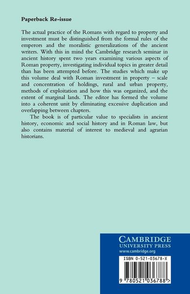 Produktbild: Studies in Roman Property
