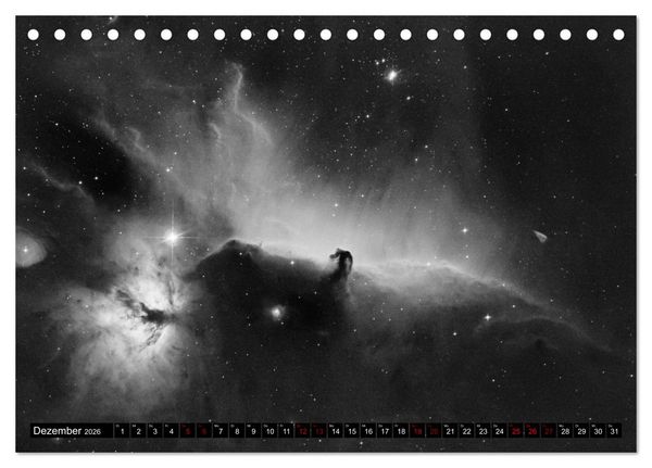 Produktbild: Ein Streifzug durch das Universum (Tischkalender 2026 DIN A5 quer), CALVENDO Monatskalender