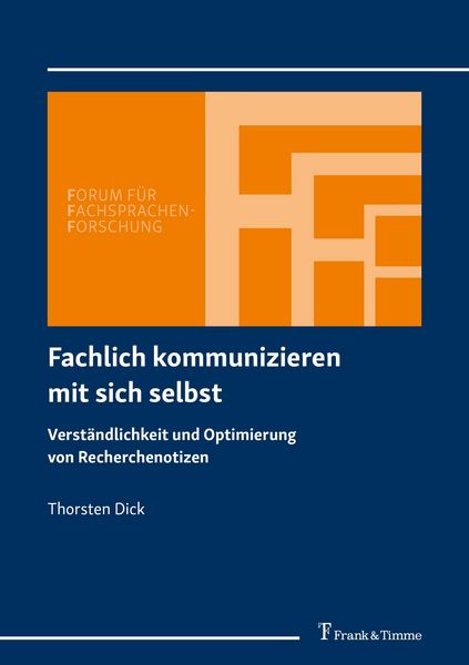 Produktbild: Fachlich kommunizieren mit sich selbst