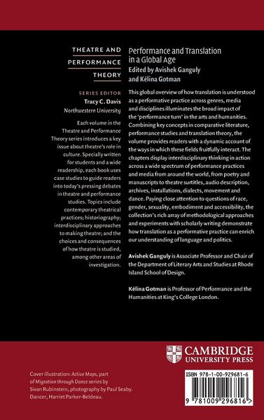 Produktbild: Performance and Translation in a Global Age