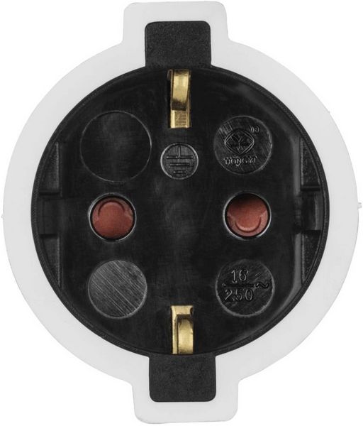 Produktbild: Hama 00133801 Strom Verl&auml;ngerungskabel Wei&szlig; 3.00 m H05VV-F 3G 1,5 mm&sup2;