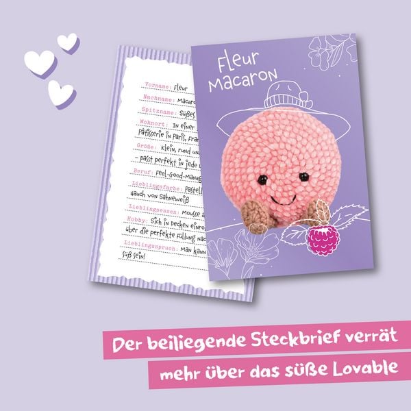Produktbild: Amusing Lovables H&auml;kelset Fleur Macaron