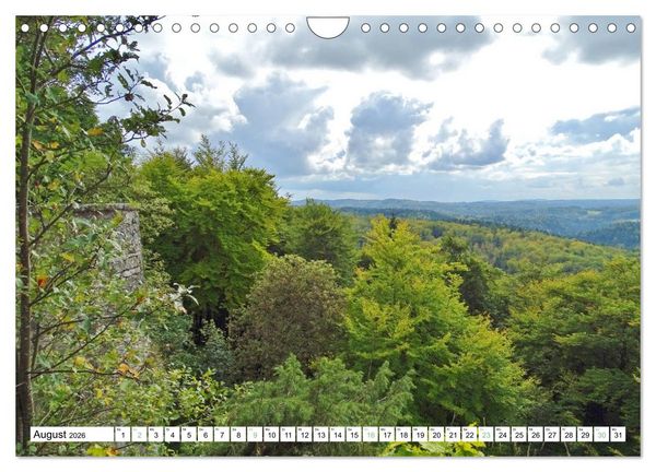 Produktbild: Wandererlebnisse in der Fr&auml;nkischen Schweiz (Wandkalender 2026 DIN A4 quer), CALVENDO Monatskalender
